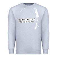 Heather Grey charles bukowski Premium Sweatshirt - artisFamous
