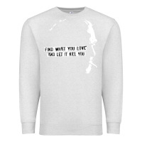 Oatmeal Heather charles bukowski Premium Sweatshirt - artisFamous