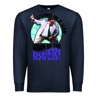 Navy chris farley   matt foley nostalgia Premium Sweatshirt - artisFamous