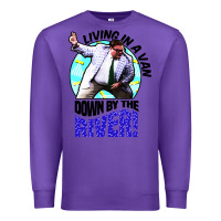 Purple chris farley   matt foley nostalgia Premium Sweatshirt - artisFamous