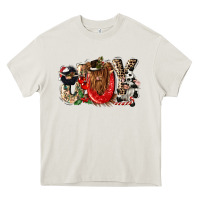 Cream joy Heavy Core Tee - CowGirlArtShop