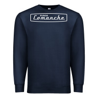 Navy comanche piper Premium Sweatshirt - artisFamous