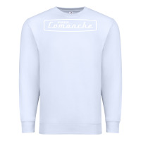 White comanche piper Premium Sweatshirt - artisFamous