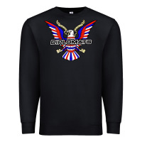 Black diplomats music Premium Sweatshirt - artisFamous