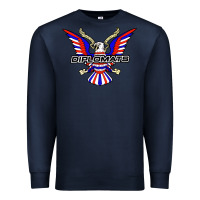 Navy diplomats music Premium Sweatshirt - artisFamous