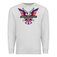 Dove Grey diplomats music Premium Sweatshirt - artisFamous