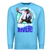 Ocean Blue chris farley   matt foley nostalgia Premium Sweatshirt - artisFamous