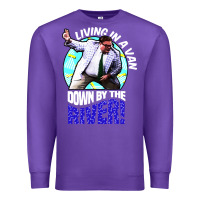 Purple chris farley   matt foley nostalgia Premium Sweatshirt - artisFamous