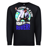 Black chris farley   matt foley nostalgia Premium Sweatshirt - artisFamous