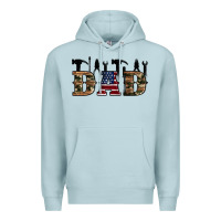Blue Mist fathers day Premium Hoodie - Artiststas