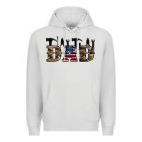 Dove Grey fathers day Premium Hoodie - Artiststas