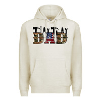 Oatmeal Heather fathers day Premium Hoodie - Artiststas