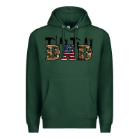Sports Green fathers day Premium Hoodie - Artiststas