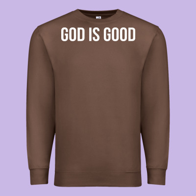 God Is Good Premium Sweatshirt Designed By Artisfamous