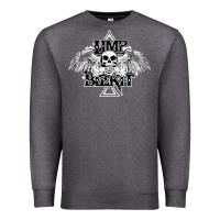 Charcoal Heather Limp Bizkit Essential Premium Sweatshirt - artisFamous
