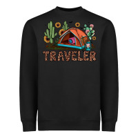 Black traveler Heavyweight Sweatshirt - JahusDesignShop