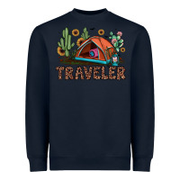 Navy traveler Heavyweight Sweatshirt - JahusDesignShop