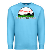 Ocean Blue field of dreams Premium Sweatshirt - artisFamous