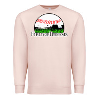 Pale Pink field of dreams Premium Sweatshirt - artisFamous