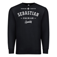 Sebastian Personalized Name Mens Birthday Premium Sweatshirt | Teevron