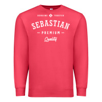 Cardinal Sebastian Personalized Name Mens Birthday Premium Sweatshirt - artisFamous