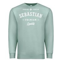 Seafoam Sebastian Personalized Name Mens Birthday Premium Sweatshirt - artisFamous
