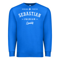 True Royal Sebastian Personalized Name Mens Birthday Premium Sweatshirt - artisFamous