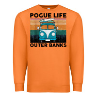 Carrot pogue life outer banks retro vintage Premium Sweatshirt - artisFamous