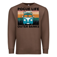 Chestnut pogue life outer banks retro vintage Premium Sweatshirt - artisFamous