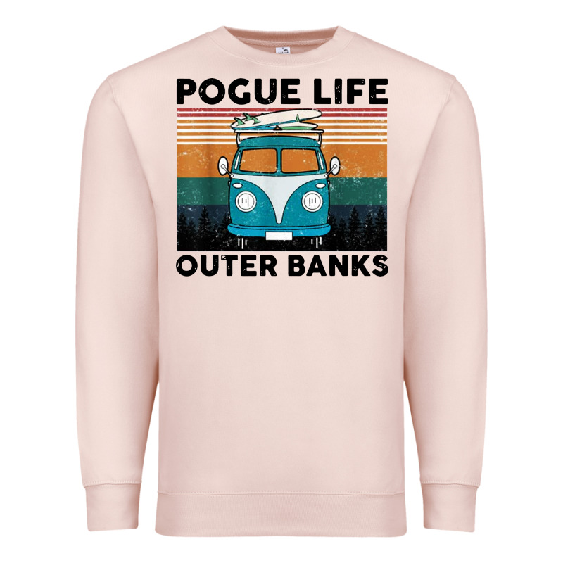 Pogue Life Outer Banks Retro Vintage Premium Sweatshirt by artisFamous | Teevron