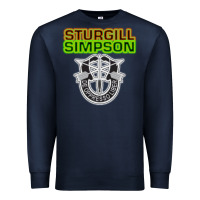 Navy Sturgill Simpson De Oppresso Liber Premium Sweatshirt - artisFamous