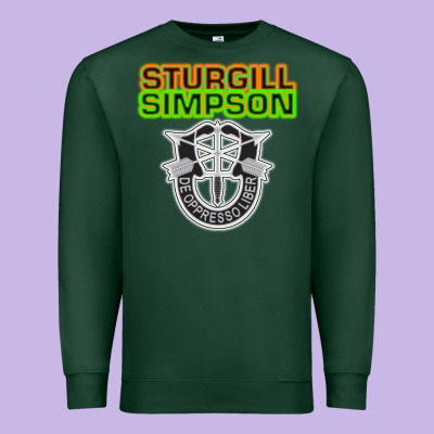 Sturgill Simpson De Oppresso Liber Premium Sweatshirt Designed By Artisfamous