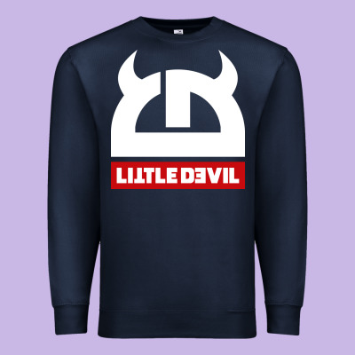 Little Devil Premium Sweatshirt Designed By Artisfamous