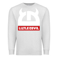 Oatmeal Heather little devil Premium Sweatshirt - artisFamous