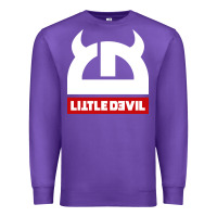 Purple little devil Premium Sweatshirt - artisFamous