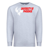 Heather Grey university of phoenix Premium Sweatshirt - artisFamous