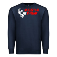 Navy university of phoenix Premium Sweatshirt - artisFamous