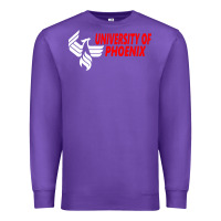 Purple university of phoenix Premium Sweatshirt - artisFamous