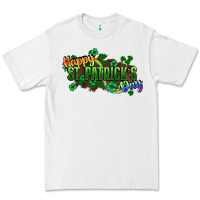 White Happy St. Patrick's Day Premium Tee - HowdyJamesFarm