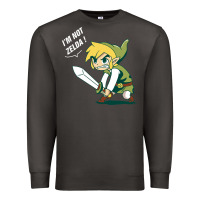 Smoke i’m not zelda Premium Sweatshirt - artisFamous