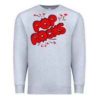 Heather Grey pop rocks Premium Sweatshirt - artisFamous