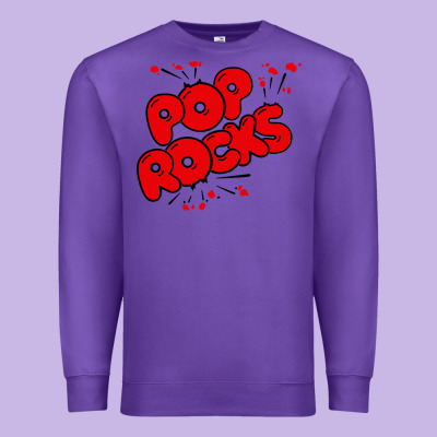 Pop Rocks Premium Sweatshirt Designed By Artisfamous