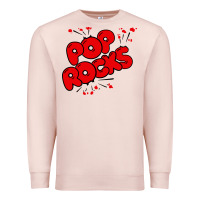 Pale Pink pop rocks Premium Sweatshirt - artisFamous