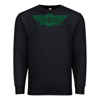 Black wingstop Premium Sweatshirt - artisFamous