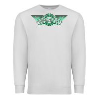 Dove Grey wingstop Premium Sweatshirt - artisFamous