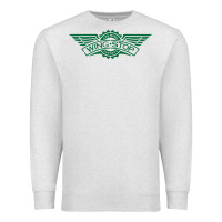 Oatmeal Heather wingstop Premium Sweatshirt - artisFamous