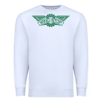 White wingstop Premium Sweatshirt - artisFamous