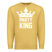 Antique Gold party king Premium Sweatshirt - artisFamous