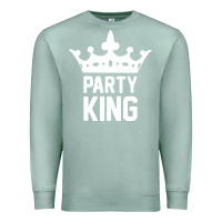 Seafoam party king Premium Sweatshirt - artisFamous