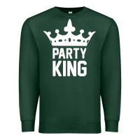 Party King Premium Sweatshirt | Teevron